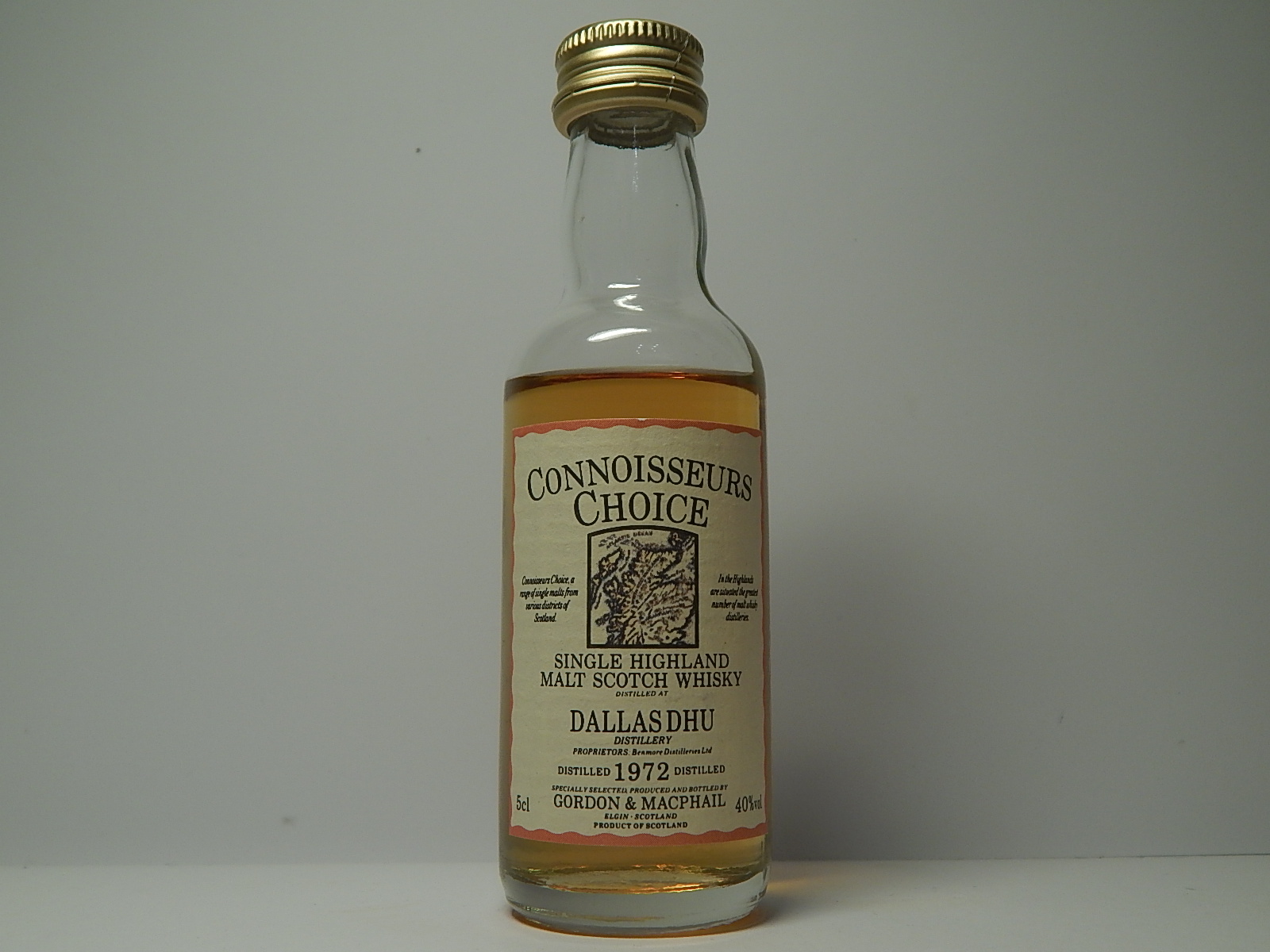 SHMSW 1972 "Connoisseurs Choice" 5cl 40%vol